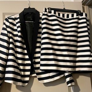 Worthington Career Blazer and Skirt Set